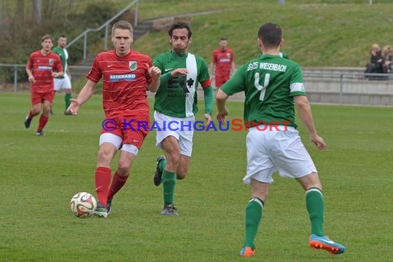 Landesliga Rhein Neckar FC Zuzenhausen gegen SG Wiesenbach 28.03.2015 (© Siegfried)